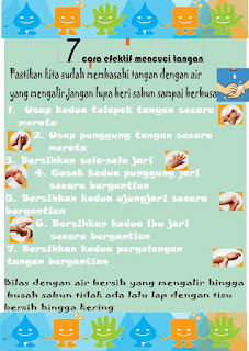 poster cuci tangan