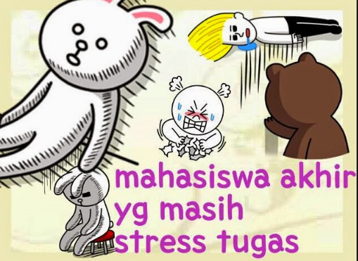 Kartun lucu cony and brown