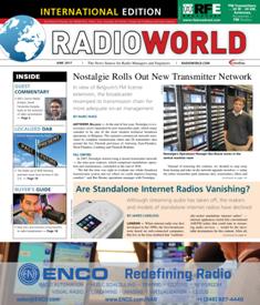 Radio World International - June 2017 | ISSN 0274-8541 | TRUE PDF | Mensile | Professionisti | Audio Recording | Broadcast | Comunicazione | Tecnologia
Radio World International is the broadcast industry's news source for radio managers and engineers, covering technology, regulation, digital radio, new platforms, management issues, applications-oriented engineering and new product information.