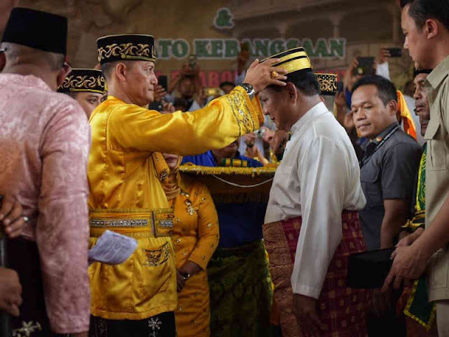 Prabowo Subianto Terima Gelar Bangsawan oleh Sultan Pontianak IX Syarif Machmud Alkadrie