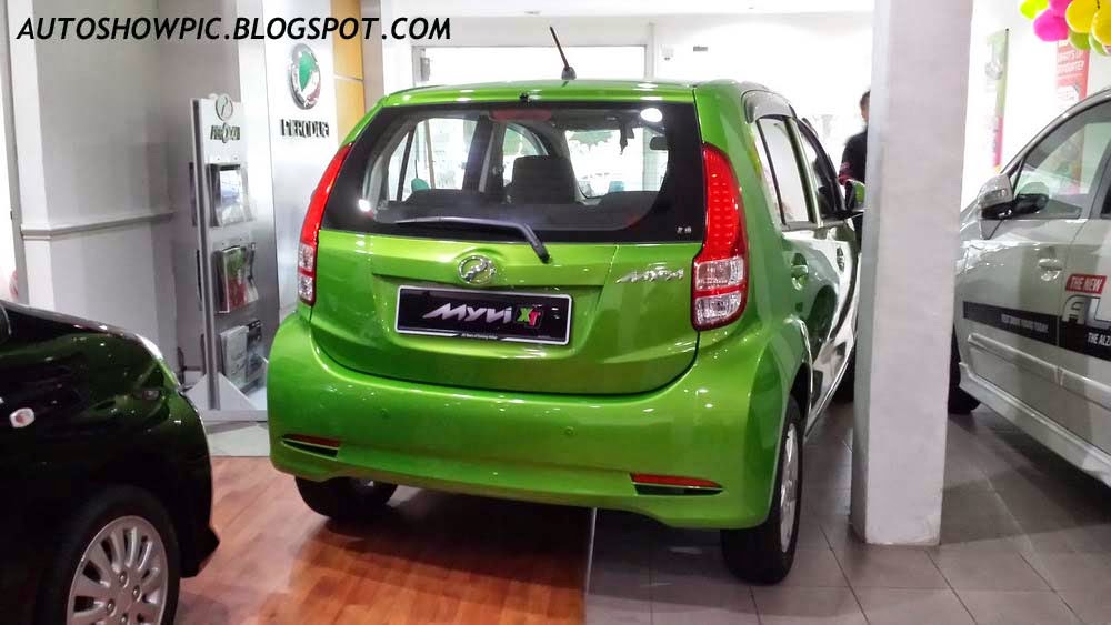 Autoshow Pic: The New Perodua Myvi XT
