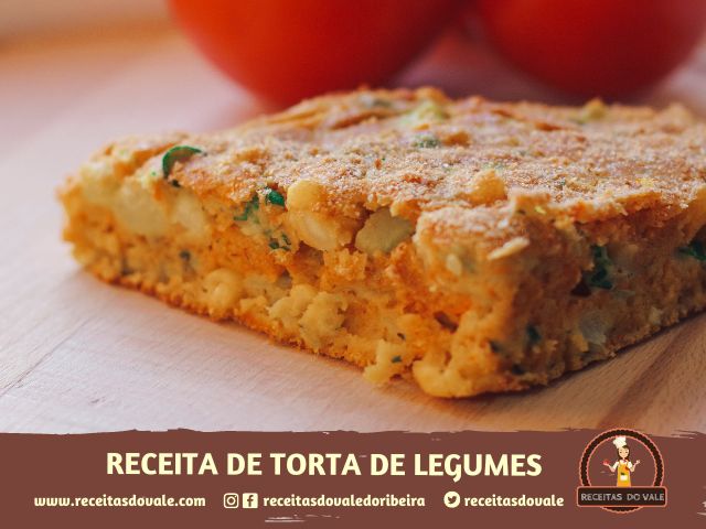 Receita de Torta de Legumes 