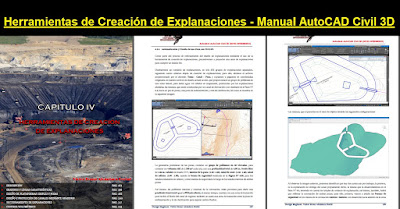 Herramientas de Creación de Explanaciones Manual AutoCAD Civil 3D