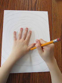 Optical Illusion Art-simple art project that promotes cognitive skills-The Unlikely Homeschool