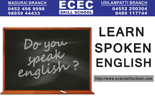 Spoken english training center in Madurai