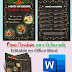 Plantilla para menú de restaurante editable en Word