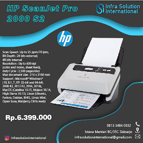 Produk HP ScanJet PT. Infra Solution International