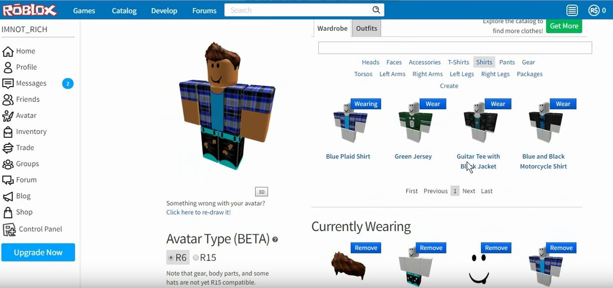 Roblox How To Look Rich For Free - free shirts in roblox