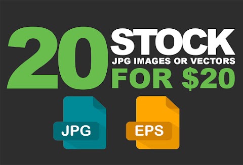 20 Stock HQ jpg or EPS vector image for $20