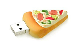 pizza usb flash drive