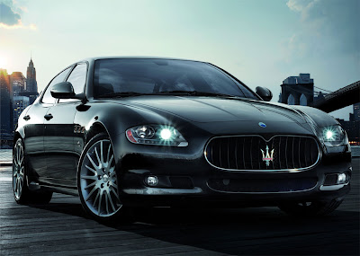 2009 Maserati Quattroporte Sport GTS - Front Side