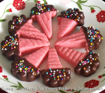 Sinar Kehidupanku**~::: Fancy Strawberry Ice Cream Cookies