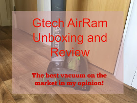 Review of the Gtech AirRam Mk2 Vacuum Cleaner, superb suction and very easy to empty