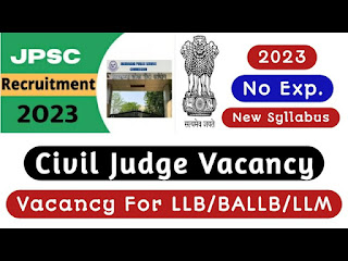 Jharkhand Civil Judge Vacancy 2023