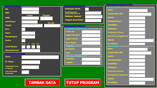 form masukan data siswa