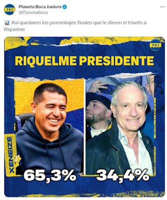 Élections Boca Juniors ¡Viva Riquelme! [Actu]