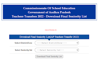 Download Final Seniority Lists Click Here Final Seniority Lists 26.12.2022