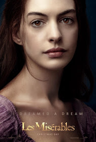 Anne Hathaway Les Misérables movie poster