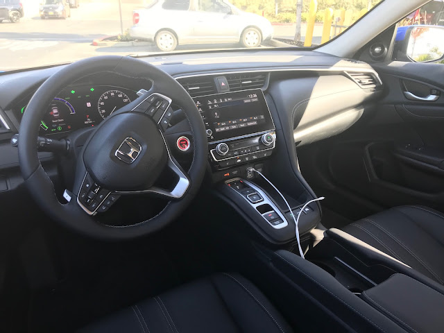 Interior of 2020 Honda Insight Touring