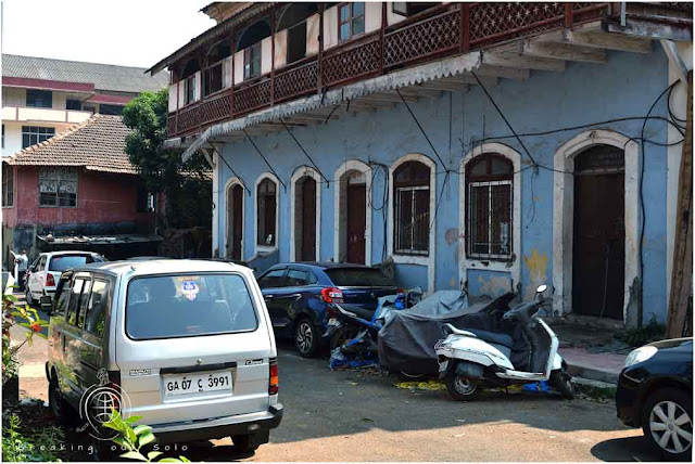 Goa Panjim Old Latin Quarters Fontainhas