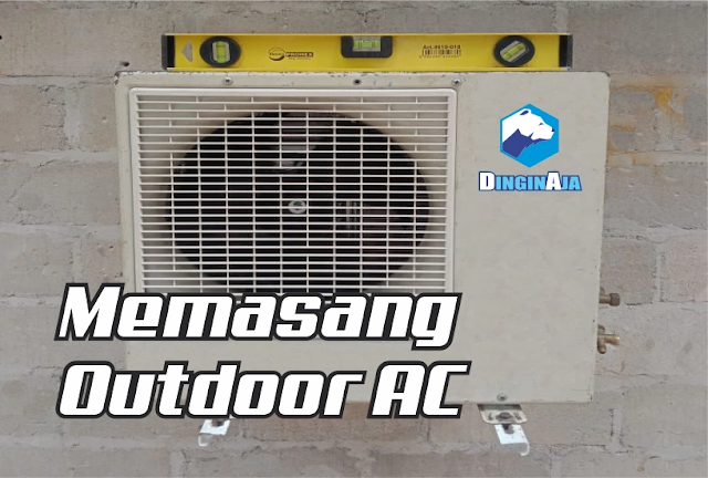 cara memasang bracket outdoor AC split