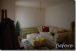 dining room before