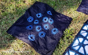 Shibori Indigo Dyeing At Morikami by www.madebyChrissieD.com