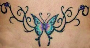 Artistic Butterfly Tattoo 2