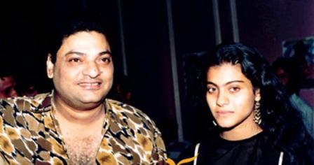 Kajol with father Shomu Mukherjee