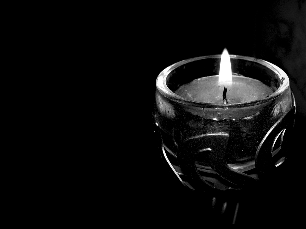 Candle Black Wallpapers - Black Wallpapers