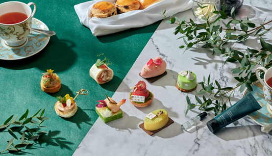 CRABTREE & EVELYN AND KOWLOON SHANGRI-LA HONG KONG PRESENTS DARE TO BE DIFFERENT AFTERNOON TEA.