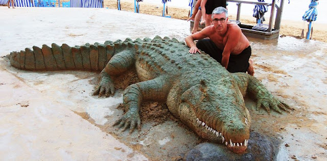 Creative Artist Stunning The World With Ultra-Realistic Sculptures Made With Sand