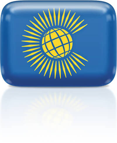 Commonwealth of Nations flag clipart rectangular