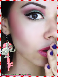 Barbie  on Bright Pink Lips And Cheeks Would Be A Total No No For This Eye Makeup