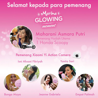 Pemenang Marina Glowing Moment Alfamart