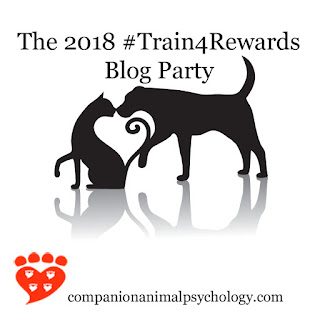 Post for the 2018 Train for Rewards Blog Party hosted by Companion Animal Psychology