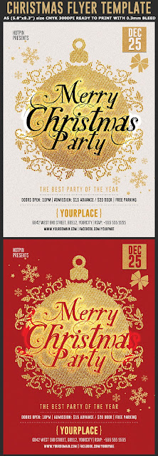  Christmas Party Flyer Template