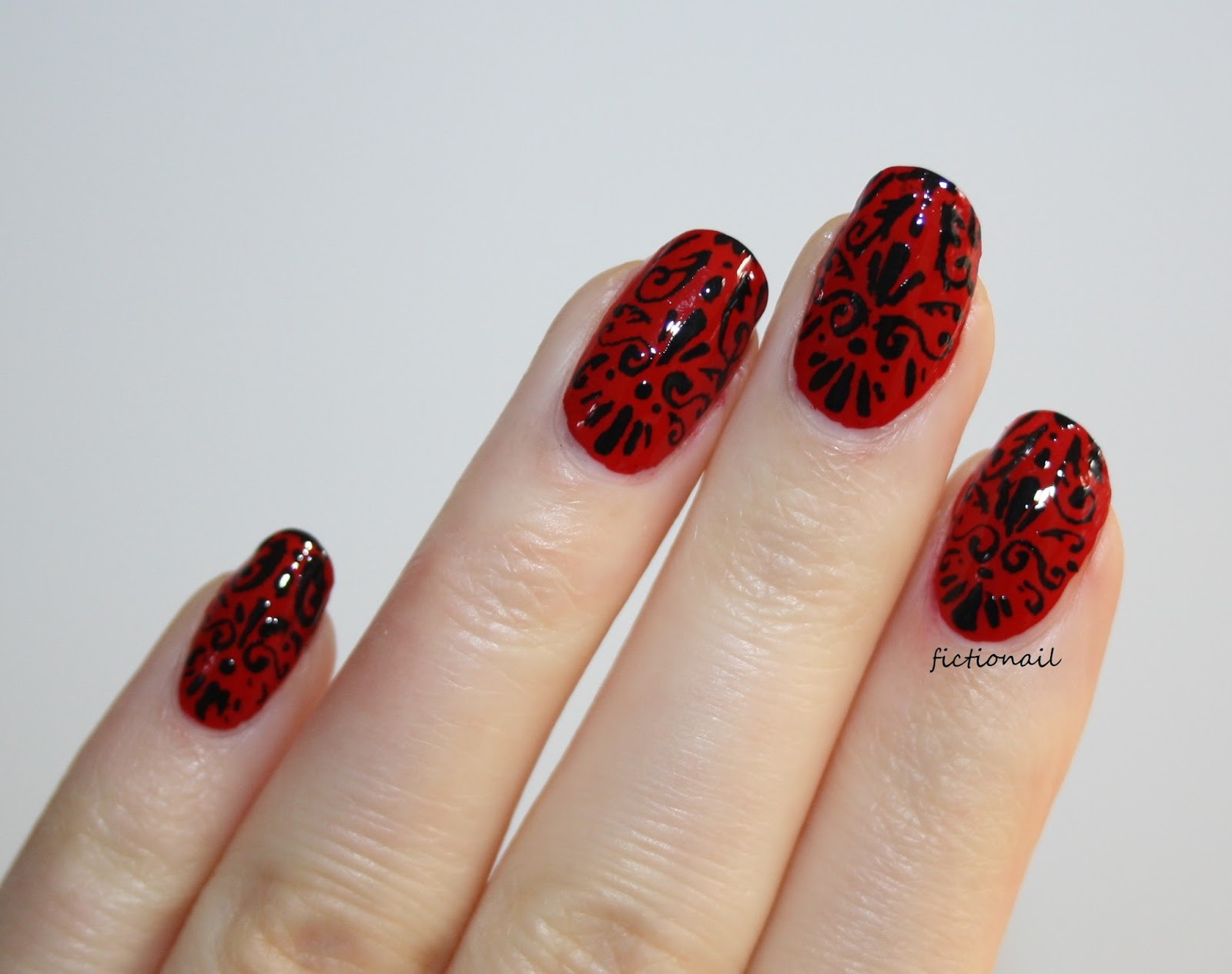 Deep Red And Black Nails Pictures, Photos, and Images for Facebook, Tumblr,  Pinterest, and Twitter