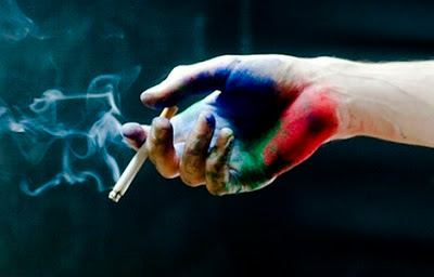 Colores fumando