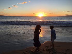 maui sunset hawaii