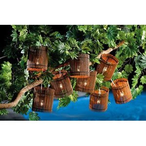 10 Light Bamboo Tiki String Set