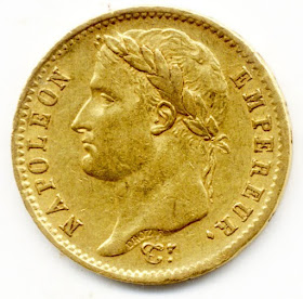 Paris Mint Gold 20 Francs Napoleon Bonaparte Emperor of France