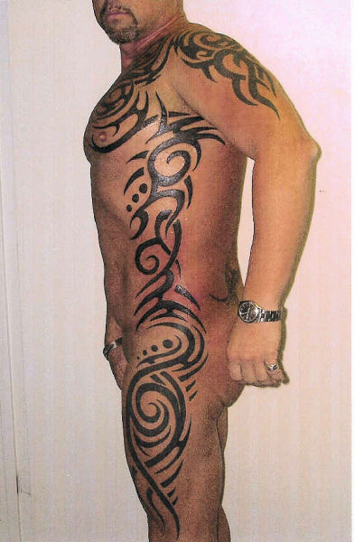 tribal tattoos for men on arm