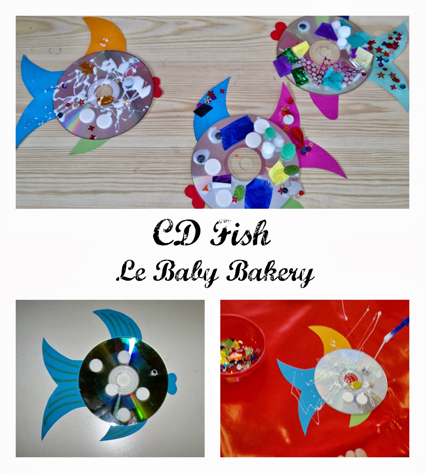 Le Baby Bakery: CD Fish Craft