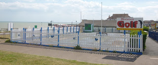 Mini Golf at the Greensward Cafe in Clacton-on-Sea, Essex