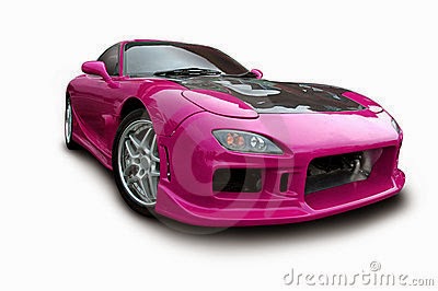 Pink Sports Cars