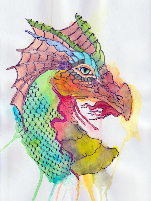 Alice Hendon, dragon named Bramhall, Guest Artist on Doodlewash