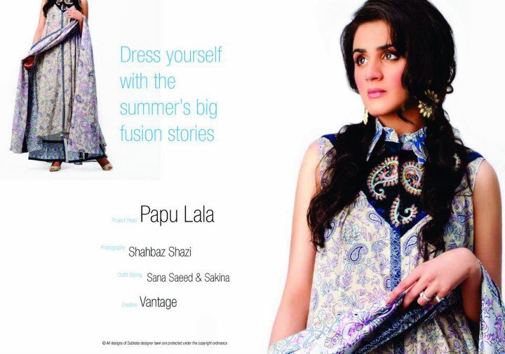 Subhata Designer Lawn Collection 2012 By Shariq Textiles  Aanchalmag