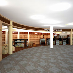 Desain Outlet/Toko Coco Gift Shop di Beackwalk Bali