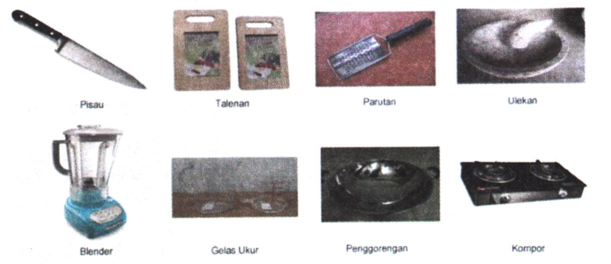 Pembuatan Produk Makanan Khas Daerah Sumatra Bahan  